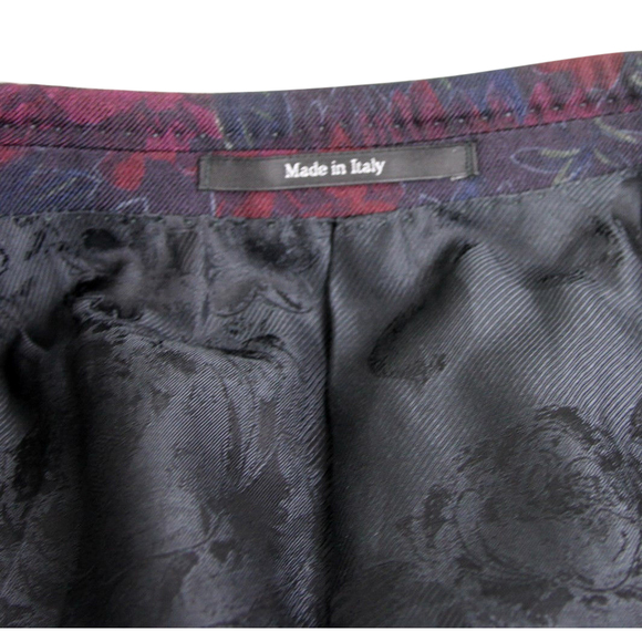 Gucci Men's Multi-Color Runway Sketch-Printed Flannel Dandy Jacket 296845 (G 50R - Picture 10 of 12